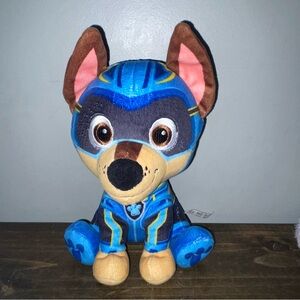 Paw Patrol The Mighty Movie Chase Plush 8” Nickelodeon Stuffed Animal Toy 2023